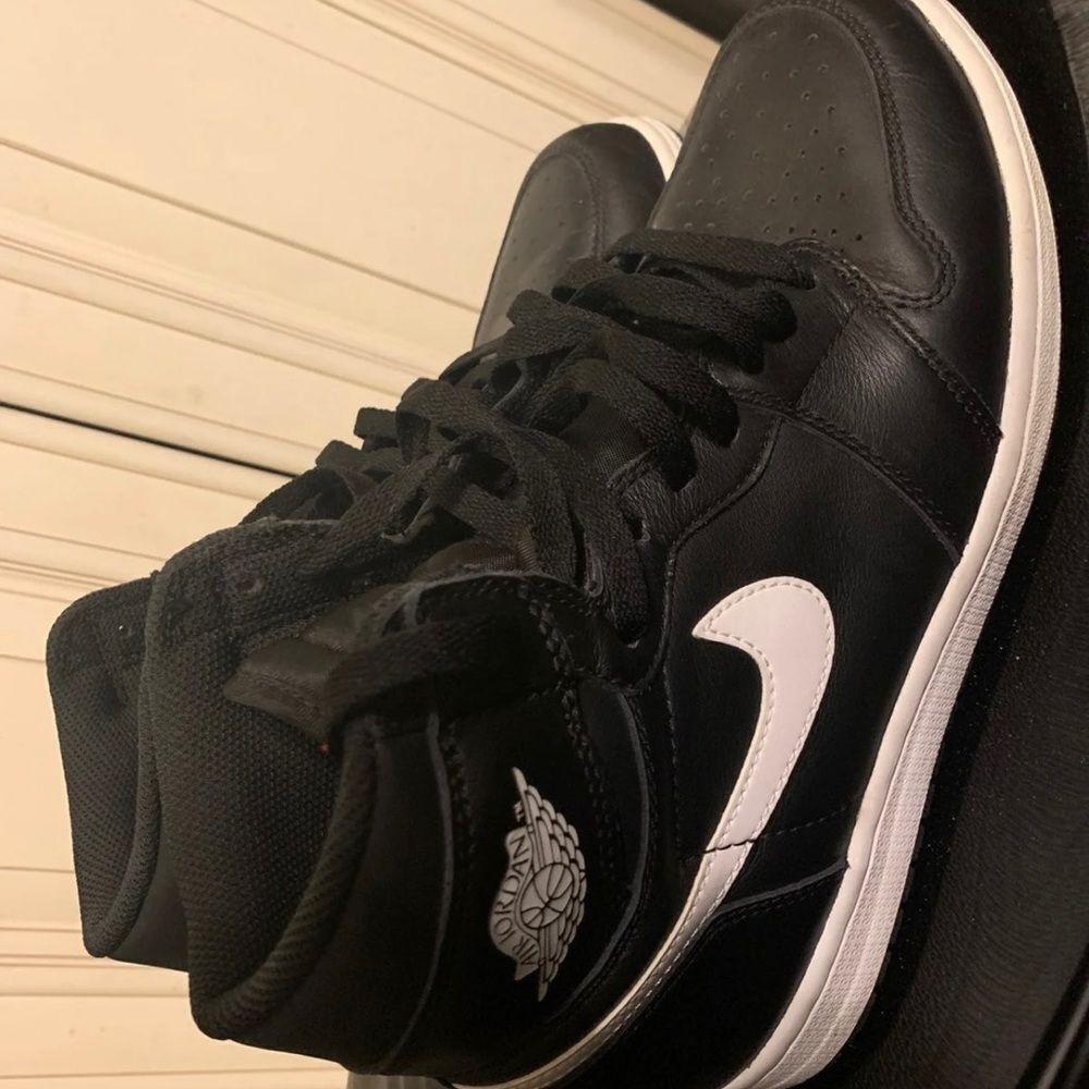 Nike Air Jordan 1 One Retro High OG Yin Yang Black White 555088-011 8.5